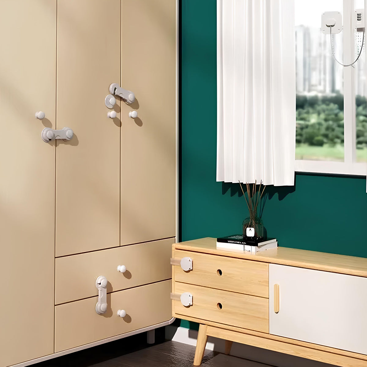 FlexiLock™ – Verrous Bébé Multi-Usages
